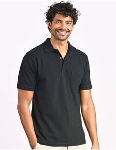 P-4100--Mens Heavy Polo Pocket 2